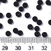 Frosted Colours Glass Beads SEED-S040-03A-01-4