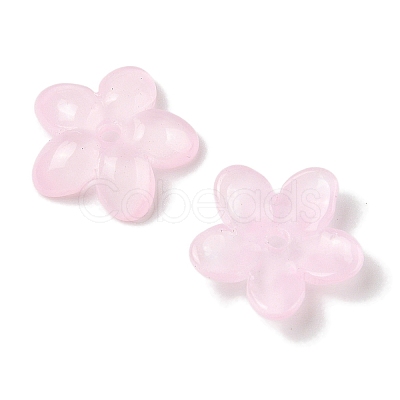Transparent Spray Paint Glass Beads GLAA-Z011-07A-1