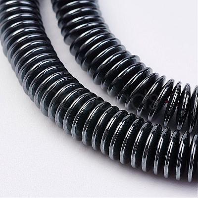 Non-magnetic Synthetic Hematite Beads Strands G-P262-12-1