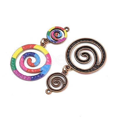 Tibetan Style Alloy Big Pendants AL-CBA606A-10-1