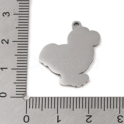 Non-Tarnish 201 Stainless Steel Pendants LS-STAS-C095-27P-1