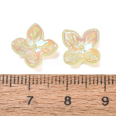 Plating Opaque Acrylic Beads AC-CBA99FE-02F-1