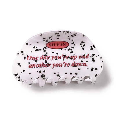 Butterfly Pattern PVC Claw Hair Clips PHAR-M013-02C-1