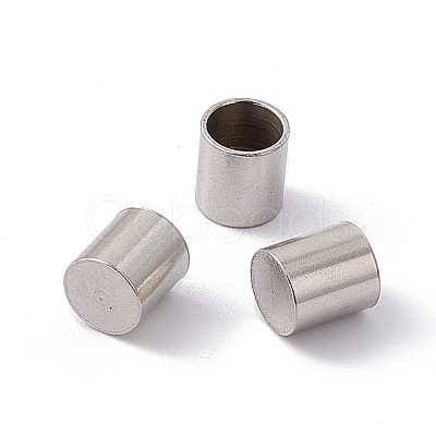 Tarnish Resistant 201 Stainless Steel Cord Ends STAS-G288-01C-P-1
