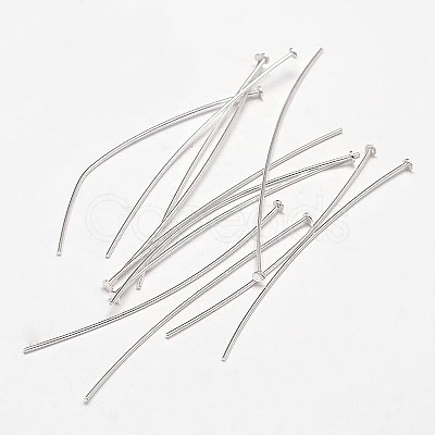 925 Sterling Silver Flat Head Pins STER-F018-01C-1