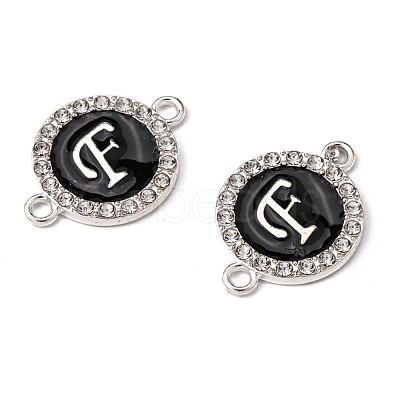Alloy Enamel Links Connectors ENAM-TAC0003-01S-02F-1
