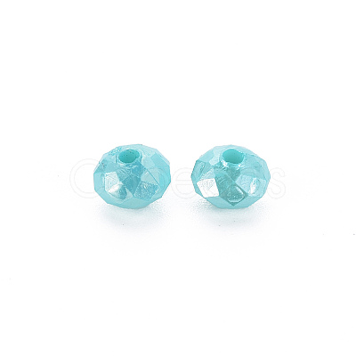 Opaque Acrylic Beads LS-MACR-Q239-018C-05-1