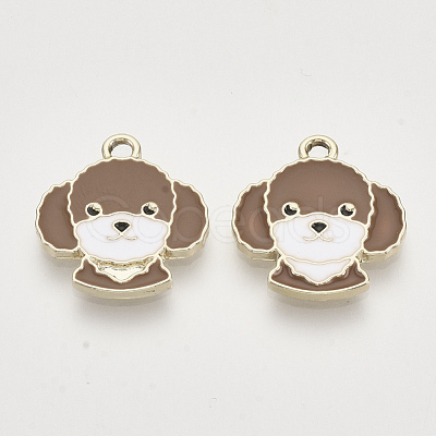 Alloy Enamel Pendants X-ENAM-S119-003D-1