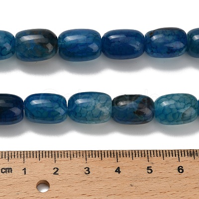 Natural Dragon Veins Agate Beads Strands G-D317-A01-04-1
