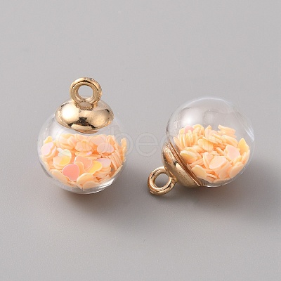 Glass Pendants GLAA-TAC0012-12B-1