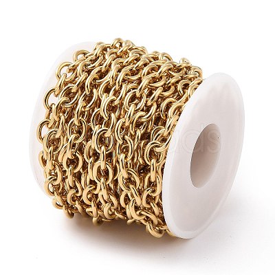 Ion Plating(IP) 304 Stainless Steel Cable Chains CHS-L020-040G-1