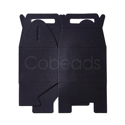 Creative Portable Foldable Paper Gift Box with Handles CON-E021-02E-1