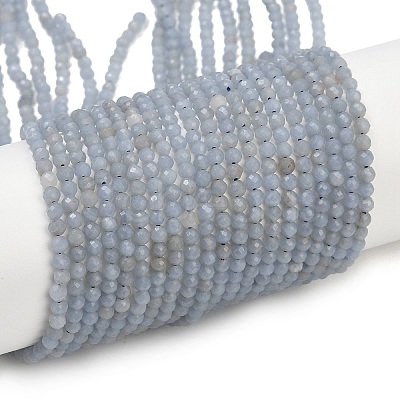 Natural Angelite Beads Strands G-Z079-A01-02-1