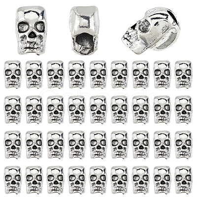 100Pcs Alloy European Beads FIND-FH0011-86-1