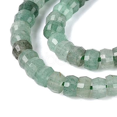 Natural Green Aventurine Beads Strands G-Q606-46A-05-1