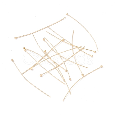 Brass Ball Head Pins KK-WH0058-02D-G02-1