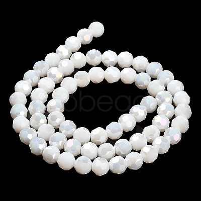Opaque Glass Beads Stands X-EGLA-A035-P8mm-B01-1