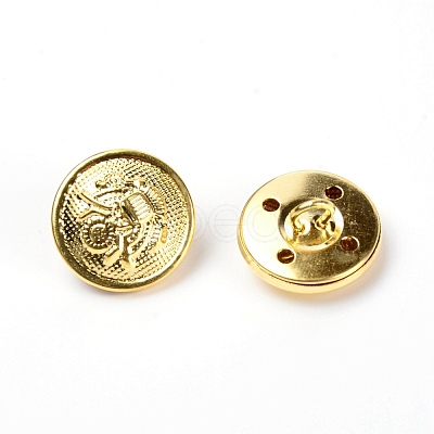 Brass Buttons BUTT-WH0015-29B-1