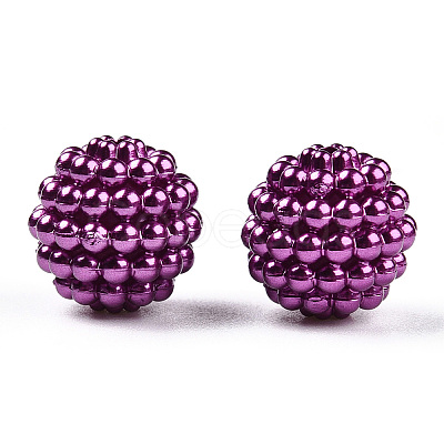 Imitation Pearl Acrylic Beads OACR-ZX005-12mm-07-1