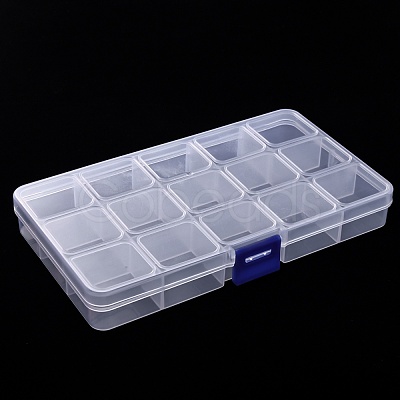 Plastic Bead Storage Container CON-R014-02-1