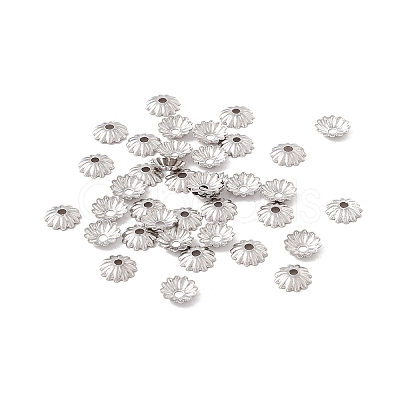Non-Tarnish 304 Stainless Steel Bead Caps LS-STAS-P307-03P-1