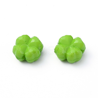 Opaque Acrylic Beads X-SACR-R786-07A-1