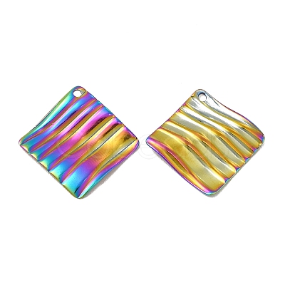 Ion Plating(IP) 304 Stainless Steel Pendants STAS-A070-03MC-1