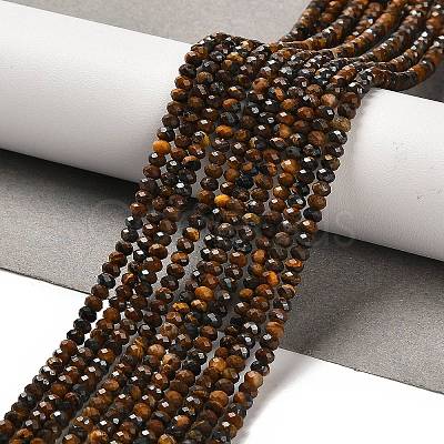 Natural Tiger Eye Beads Strands G-B107-D02-01-1