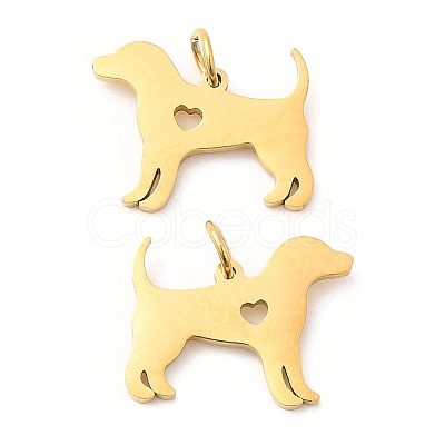 PVD Vacuum Plating 304 Stainless Steel Pendants STAS-Z042-11G-1