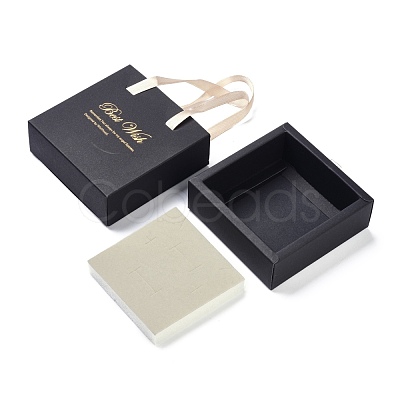 Paper Drawer Jewelry Set Box CON-P015-03A-1