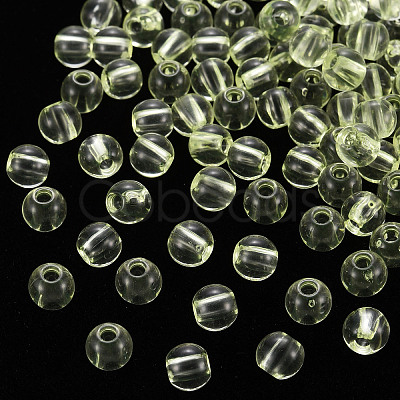 Transparent Acrylic Beads LS-MACR-S370-A6mm-728-1