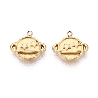 304 Stainless Steel Pendants STAS-N125-07G-1