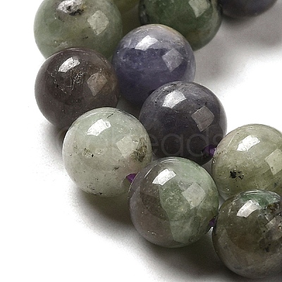 Natural Tanzanite Beads Strands G-Z044-A01-02-1