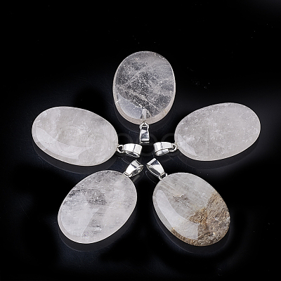 Natural Smoky Quartz Pendants LS-G-Q987-011-1