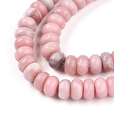 Natural Pink Opal Beads Strands G-T140-75A-1