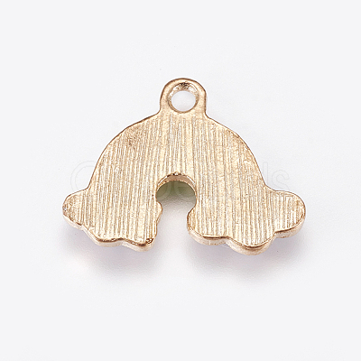 Alloy Enamel Pendants ENAM-O035-14G-A-1