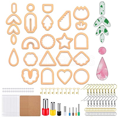 DIY Earring Making Finding Kits CELT-PW0002-05B-1