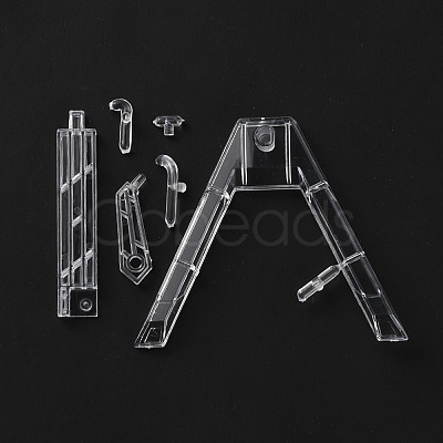 Plastic Action Figure Displays AJEW-WH0695-181-1