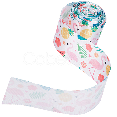 10 Yards Printed Polyester Ribbon OCOR-GF0002-47C-1