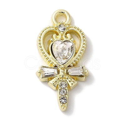 Rack Plating Alloy Pendants FIND-I039-008G-01-1