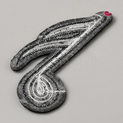 Polyester Clothing Patches PATC-WH0028-022B-1