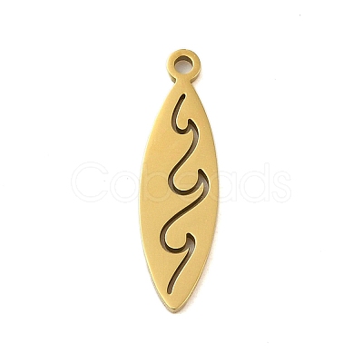 304 Stainless Steel Pendants LS-STAS-S123-03G-06-1