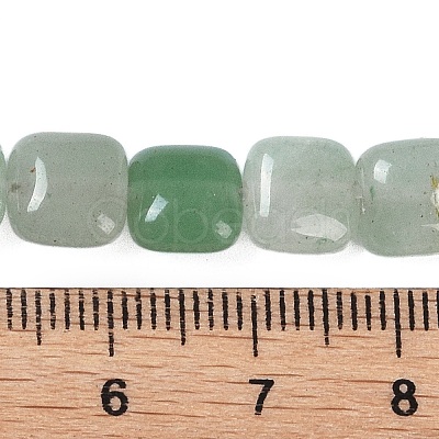 Natural Green Aventurine Beads Strands G-M435-A12-01-1