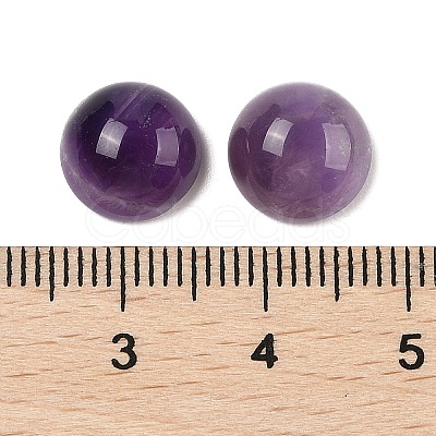 Natural Amethyst Cabochons G-L614-C02-03-1