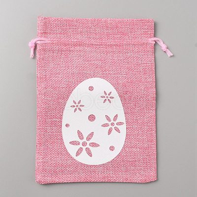 Easter Cloth Storage Pouches ABAG-WH0048-03A-02-1