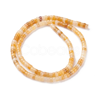 Natural Yellow Aventurine Beads Strands X-G-F631-A47-1