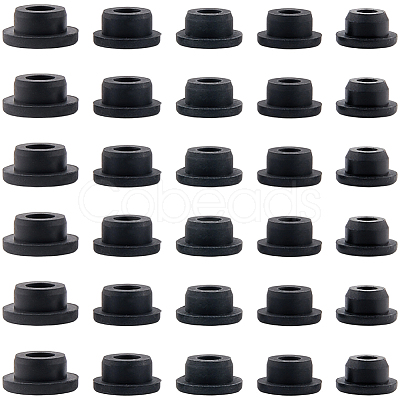 30Pcs 5 Styles Silicone Hole Plugs AJEW-GF0011-63A-1