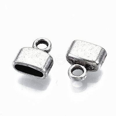 Tibetan Style Alloy Metal Cord Ends TIBE-N011-030AS-RS-1