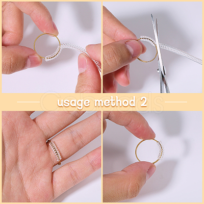 Transparent PVC Jewelry Resizing Tools DIY-WH0430-981-1