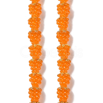 Handmade Lampwork Beads Strands LAMP-Q036-05E-1